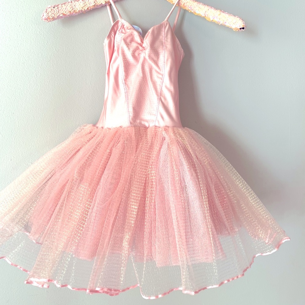 Pink Glitzy Dance Tutu